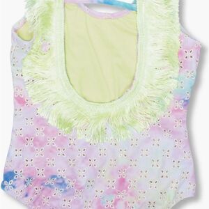 Shade Critters Toddler Girl's 2T one piece tie dye bathing suit